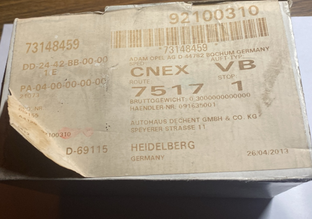 OPEL 92100310 Пыльник ШРУСа передней полуоси наружный в наличии Ужгород