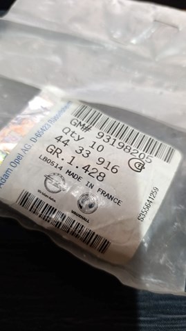 Пробка поддона двигателя 93198205 GM