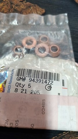 Кольцо инжектора 94391472 GM