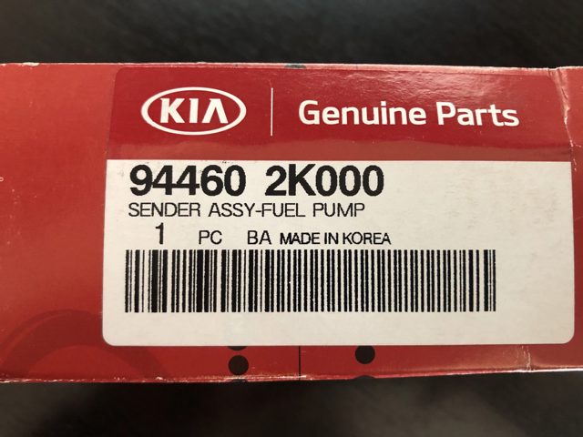 Датчик уровня топлива в б/баке 944602K000 HYUNDAI
