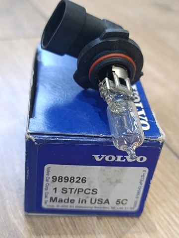 Лампочка галогенная, дальний свет 989826 VOLVO