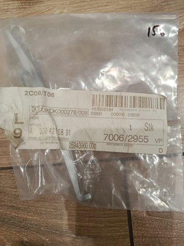 MERCEDES A0004215891 Комплект пружинок крепления дисковых колодок передних в наличии Хмельницкий