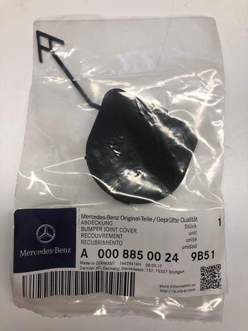 Заглушка бампера буксировочного крюка A00088500249B51 MERCEDES