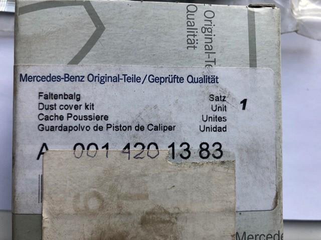 A0014201383 MERCEDES Ремкомплект суппорта тормозного переднего купить в Черновцы