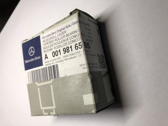 Подшипник задней ступицы внешний A0019816505 MERCEDES