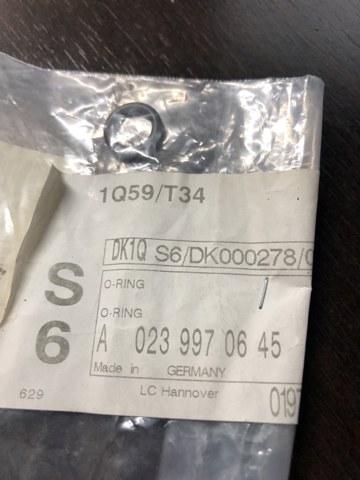 Прокладка шланга охлаждения турбины, подачи A0239970645 MERCEDES