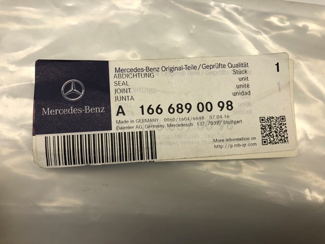 MERCEDES A1666890098 в наличии Тернополь