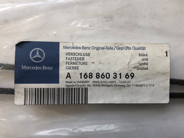 MERCEDES 1688603169 в наличии Полтава