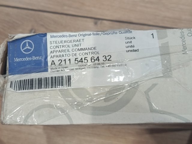 Модуль управления (ЭБУ) парктроником A2115456432 MERCEDES