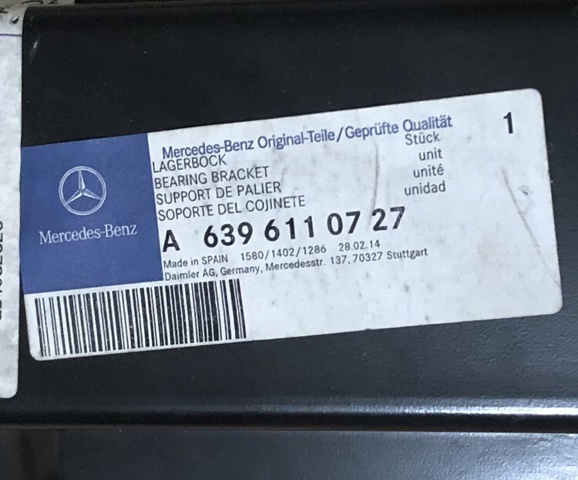 A6396110727 MERCEDES купить в Ирпень