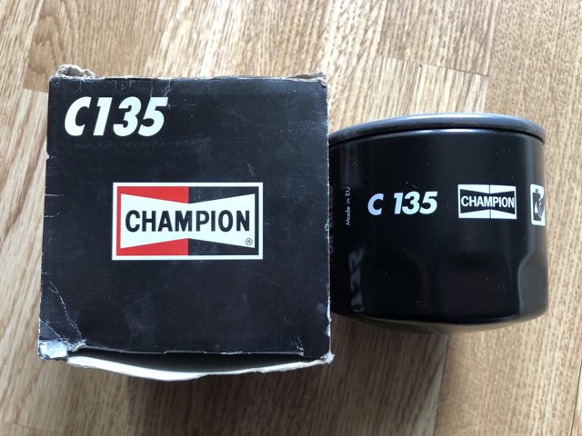 Фильтр масляный грубой очистки (полнопоточный) C135 CHAMPION