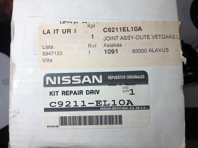NISSAN C9211EL10A ШРУС наружный передний в наличии Ирпень