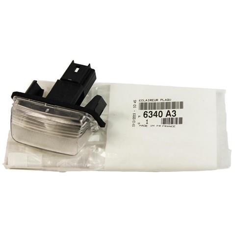 Фонарь подсветки заднего номера Citroen C5 I