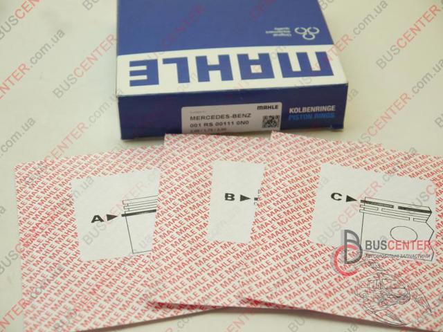 Поршневые кольца на 1 цилиндр, STD 001RS001110N0 MAHLE