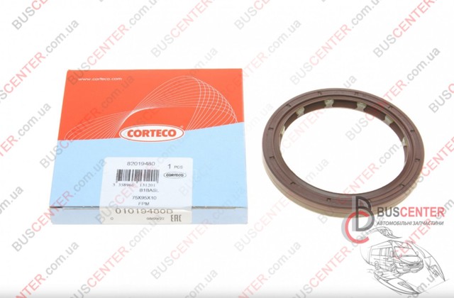 Сальник полуоси заднего моста 01019480B CORTECO