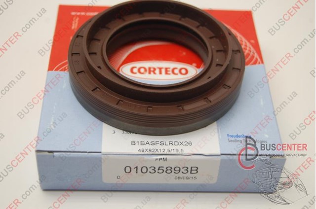 Сальник хвостовика редуктора 01035893B CORTECO