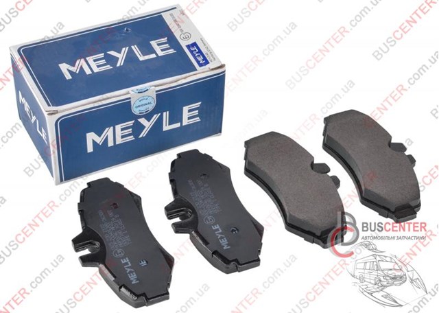 0252302118 MEYLE Колодки тормозные задние дисковые купить в Тернополь