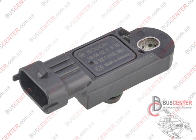 0281002961 BOSCH Датчик давления во впускном коллекторе, MAP купить в Запорожье