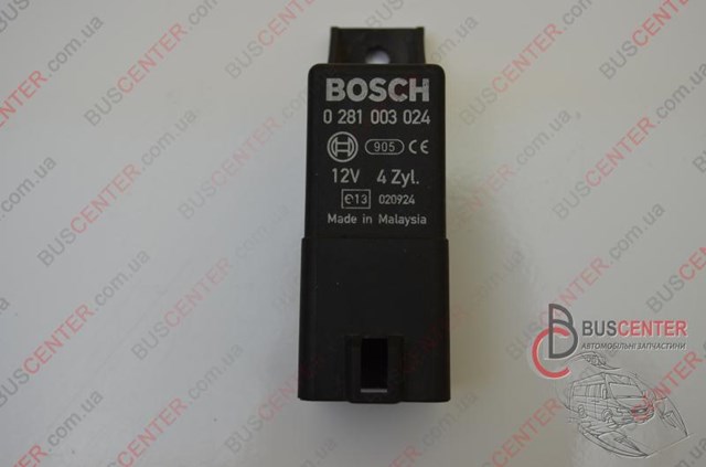 BOSCH 0281003024 Реле свечей накала в наличии Запорожье