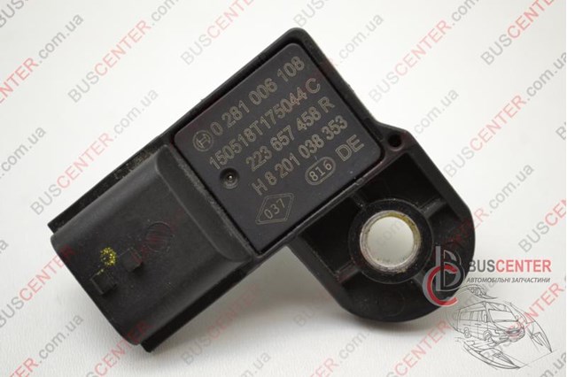 Датчик давления нагнетания воздуха 0281006108 BOSCH