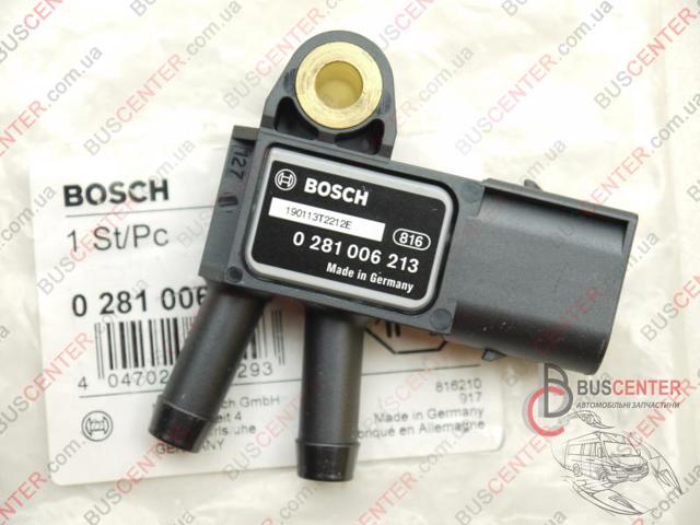 Датчик давления выхлопных газов 0281006213 BOSCH