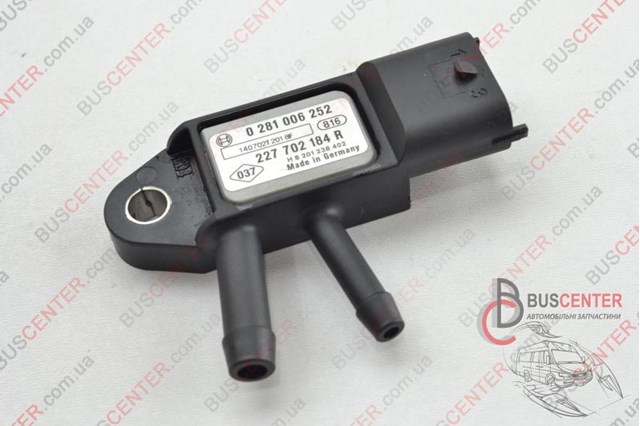 Датчик давления выхлопных газов 0281006252 BOSCH