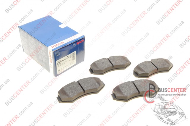 0986494013 BOSCH Передние тормозные колодки купить в Тернополь