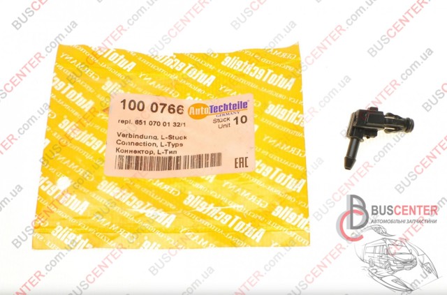 AUTOTECHTEILE 1000766 Трубка топливная, обратная от форсунок в наличии Ужгород