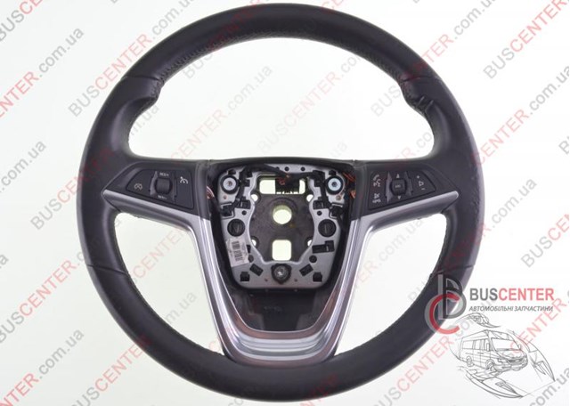 Руль под airbag (черный кожаный). oe: 609928910d; мультируль под управление, круиз контроль и магнитола 13316547