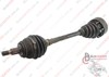Левая полуось 1J0407271H VAG
