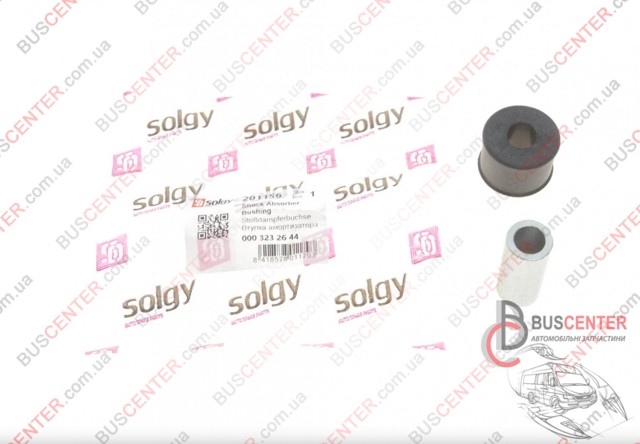 201156 SOLGY Сайлентблок амортизатора заднего купить в Тернополь