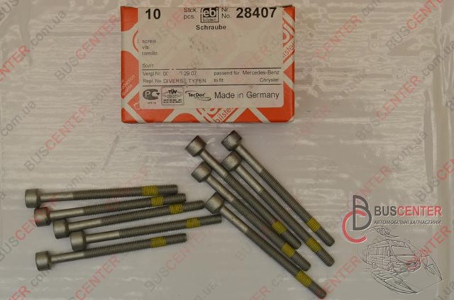 FEBI 28407 Болт крепления форсунки в наличии Львов