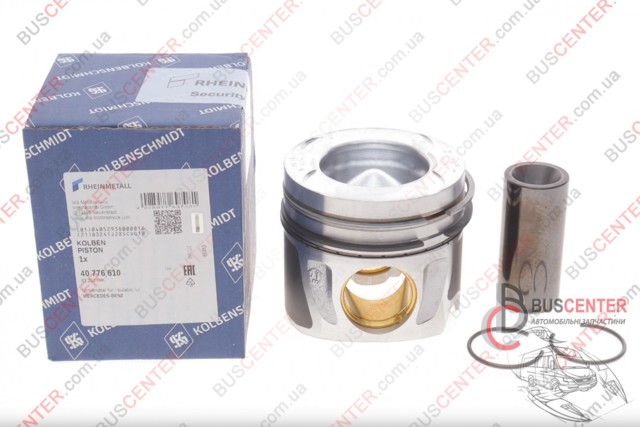 KOLBENSCHMIDT 40776610 Поршень в комплекте на 1 цилиндр, 1-й ремонт (+0,25) в наличии Житомир
