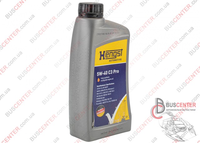 HENGST 547800000 Масло моторное в наличии Житомир