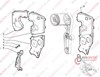 Крышка мотора передняя 55190687 FIAT