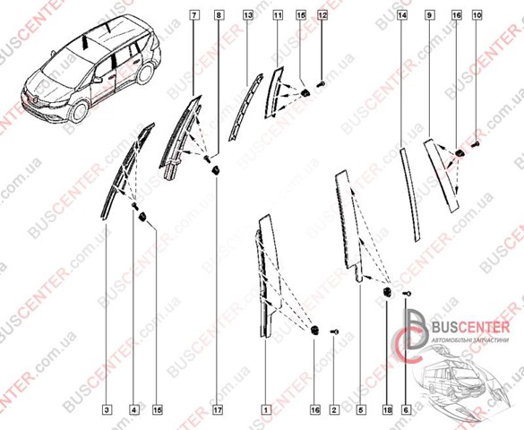 822824190R RENAULT купить в Житомир