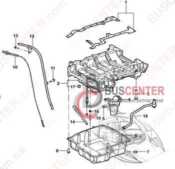 Маслоприемник 9677441180 FORD