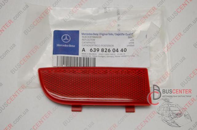 Левый катафот заднего бампера A6398260440 MERCEDES
