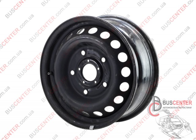 Диски колесные стальные (штампованные) BK211007FB FORD