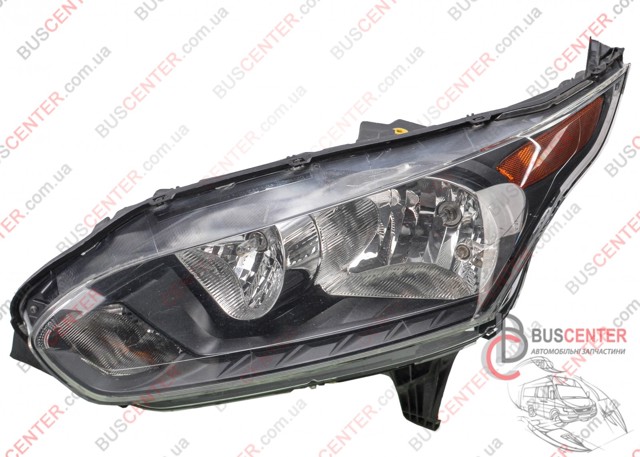 Блок фара левая FT1113W030DB FORD