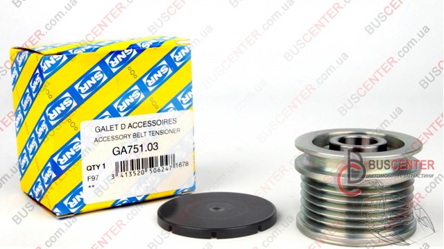 GA75103 SNR Шкив генератора купить в Ирпень