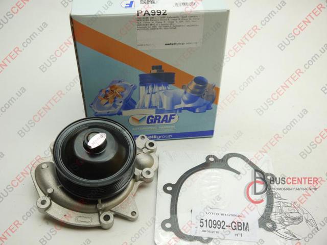 GRAF PA992 Помпа водяная (насос) охлаждения в наличии Ирпень