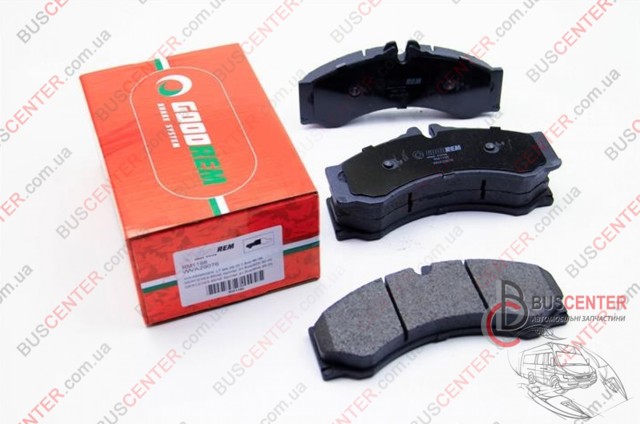 GOODREM RM1198 Колодки тормозные передние дисковые в наличии Ирпень