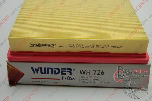 WUNDER WH726 Фильтр воздушный в наличии Сумы