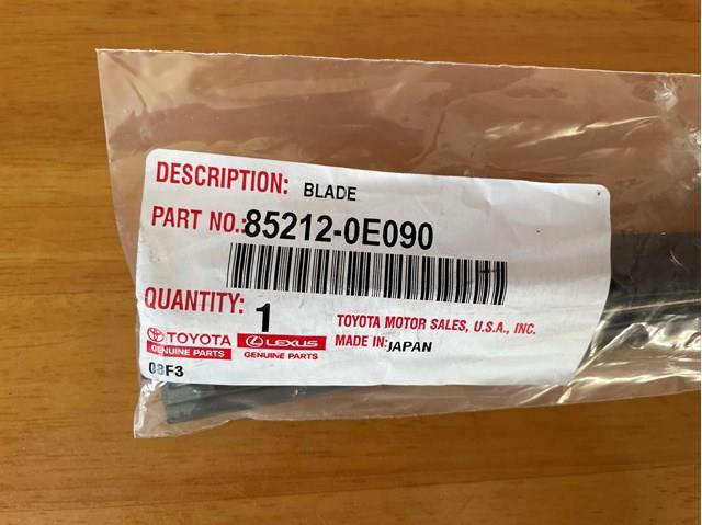 TOYOTA 852120E090 Щетка-дворник лобового стекла пассажирская в наличии Каменское