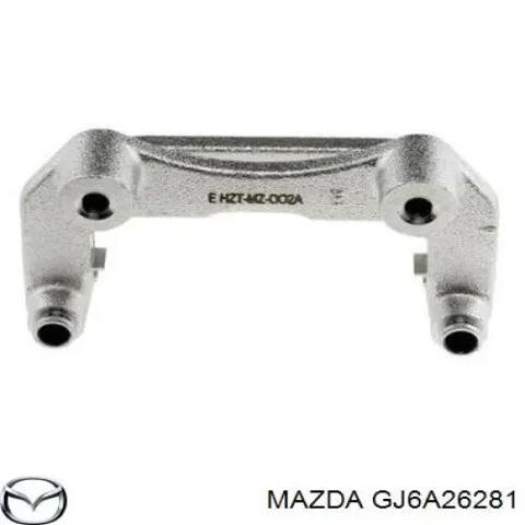 Скоба суппорта заднего GJ6A26281 MAZDA
