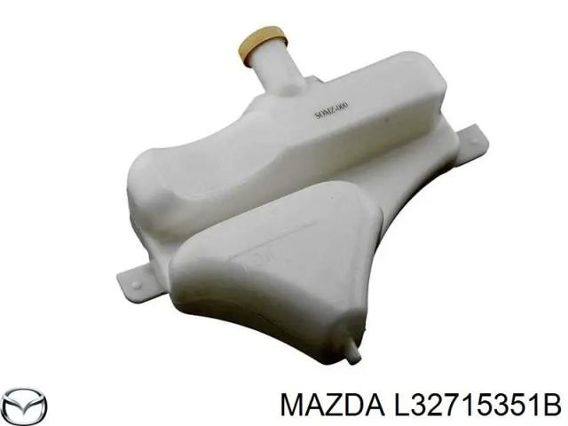 Водяной бачок системы охлаждения L32715351B MAZDA