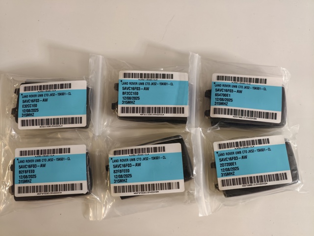 Ключ замка зажигания LR116873 LAND ROVER