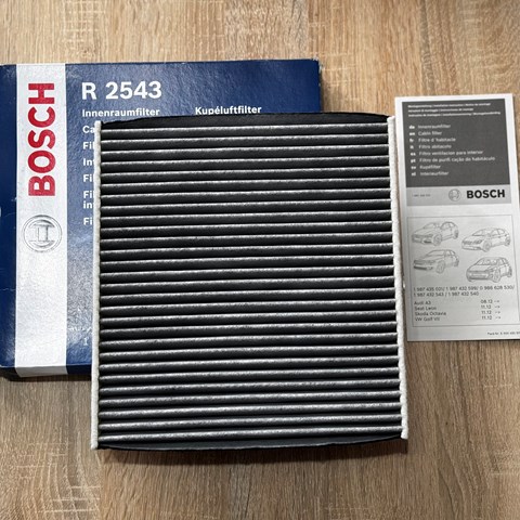 BOSCH 1987432543 Фильтр салона в наличии Винница