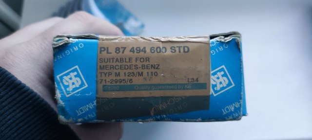 KOLBENSCHMIDT 87494600 Вкладыши шатунные в наличии Львов